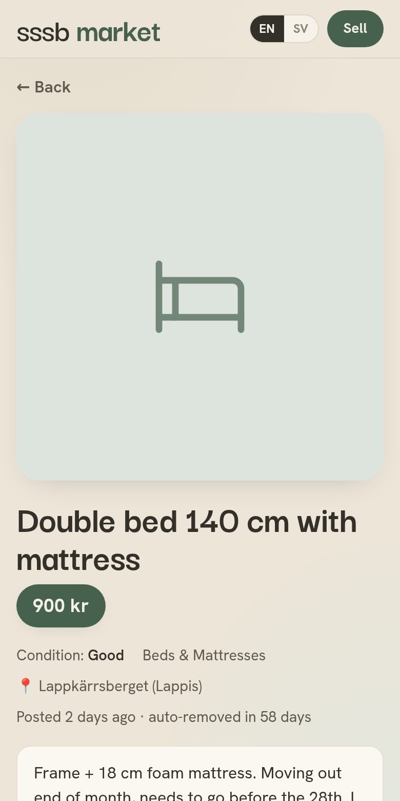 A single listing
